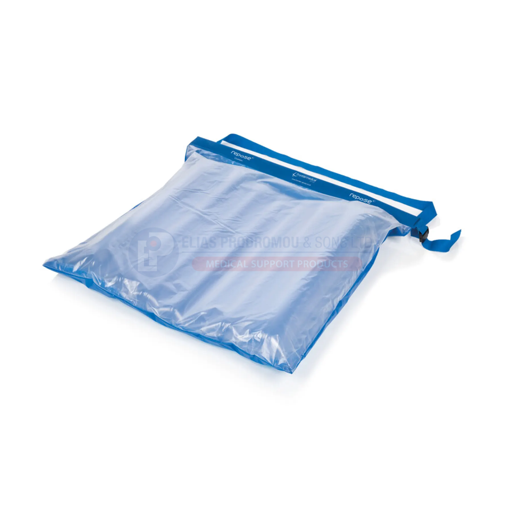 Repose Cushion alone without a pump, alternative product view. Cushion inner shown; selected set also includes an EU blue PU cover and Small Pump.