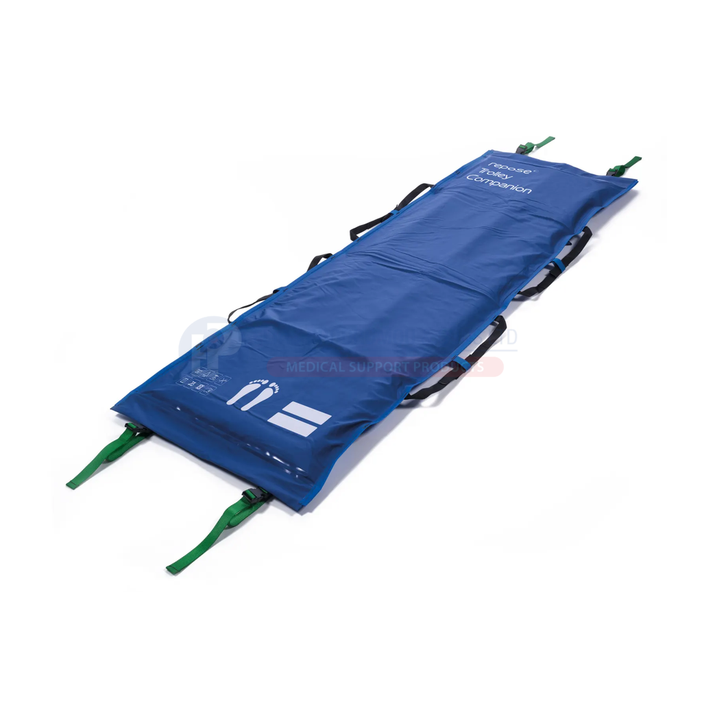 Trolley Companion full angled view from the opposite end. Cover shown fitted; inner and pump are not included.