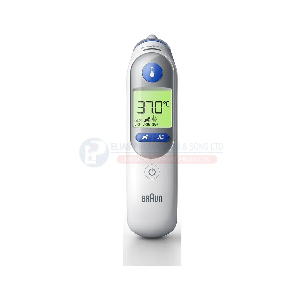 BRAUN ThermoScan 7+ Ear Thermometer Age Precision Infrared Fast Accurate Family Use - IRT6525