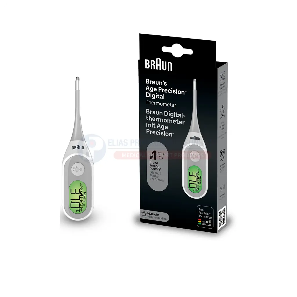 BRAUN Digital Stick Thermometer Age Precision 3-in-1 - PRT2000EU