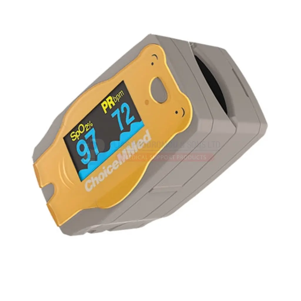 Paediatric Fingertip Pulse Oximeter SpO2 & Pulse Monitor for Children