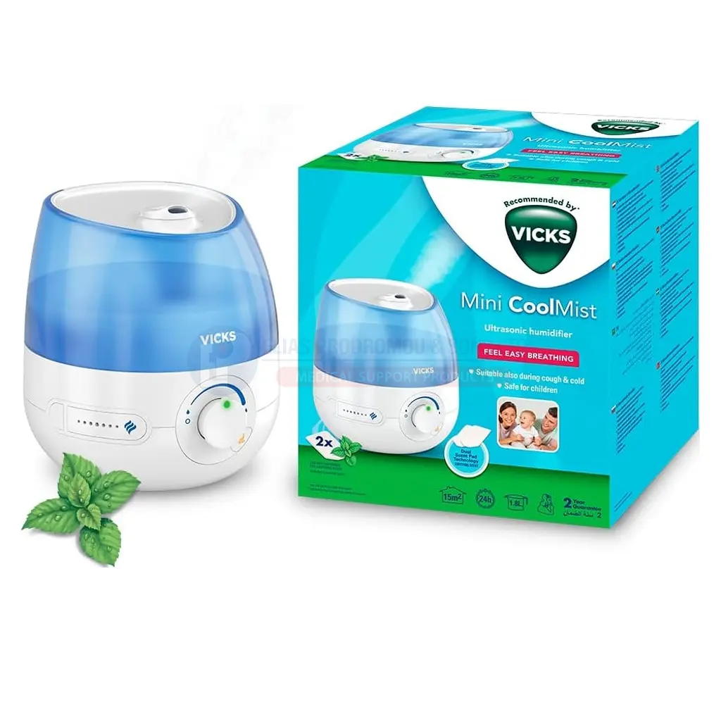 [102005] VICKS Mini Cool Mist Humidifier Ultrasonic - VUL525
