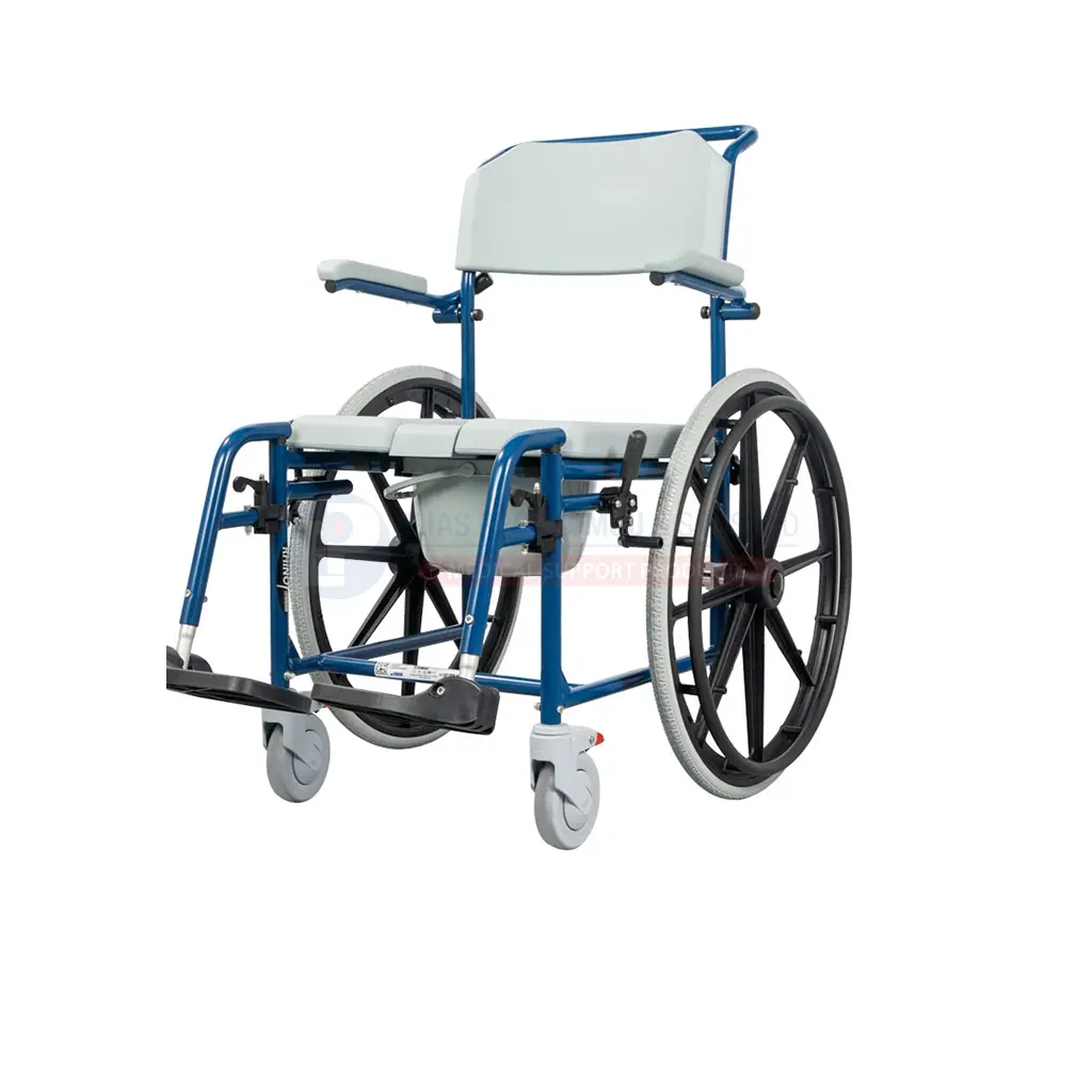 [102194] Rhino Commode Wheelchair 24 Inch - 0815018