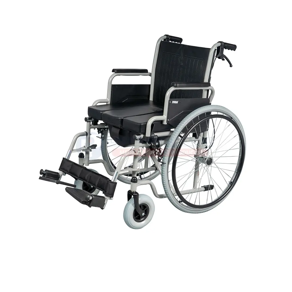 [102236] MOBIAK Wheelchair with Commode Foldable - 0811608