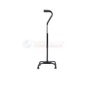 MOBIAK Bariatric Quad Walking Cane Large Base Heavy Duty 225kg Adjustable - 0812205