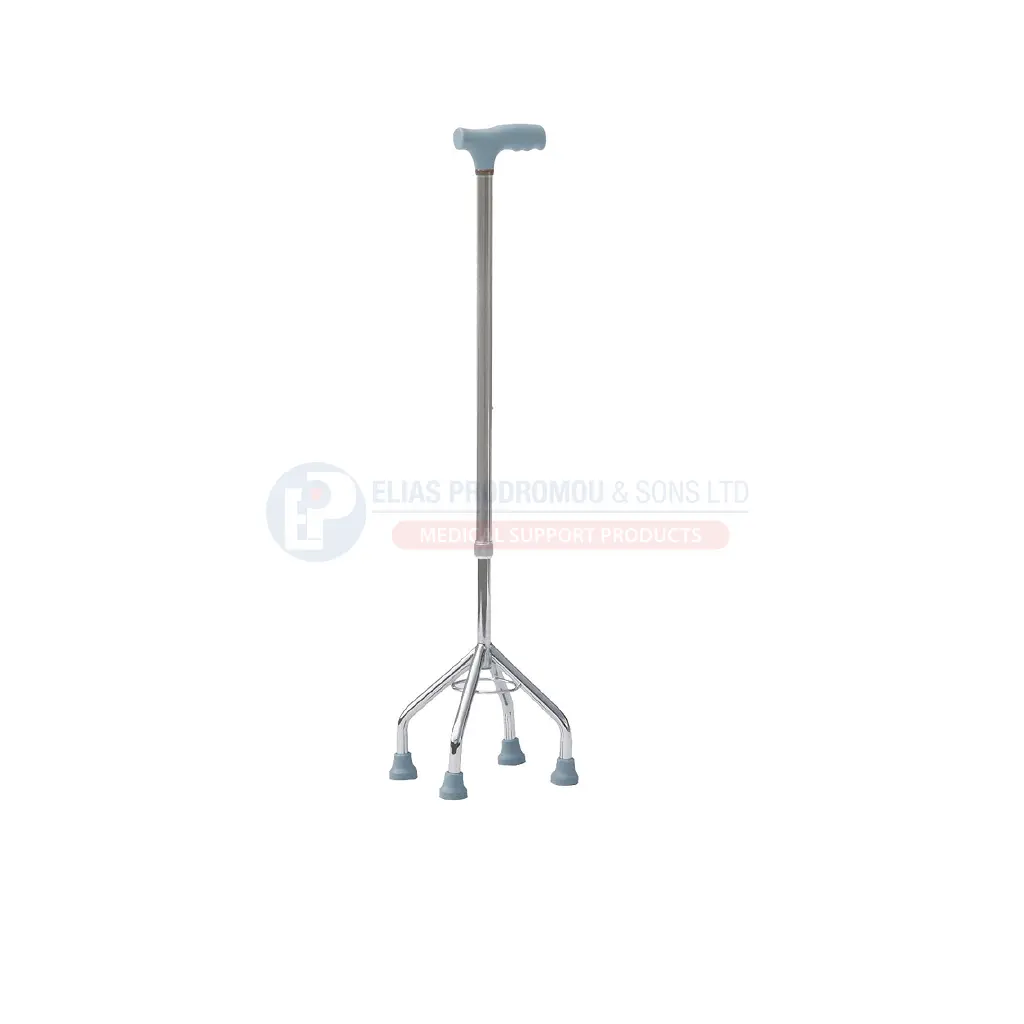 [102214] Tetrapod Walking Cane Aluminium Adjustable - 0806529i