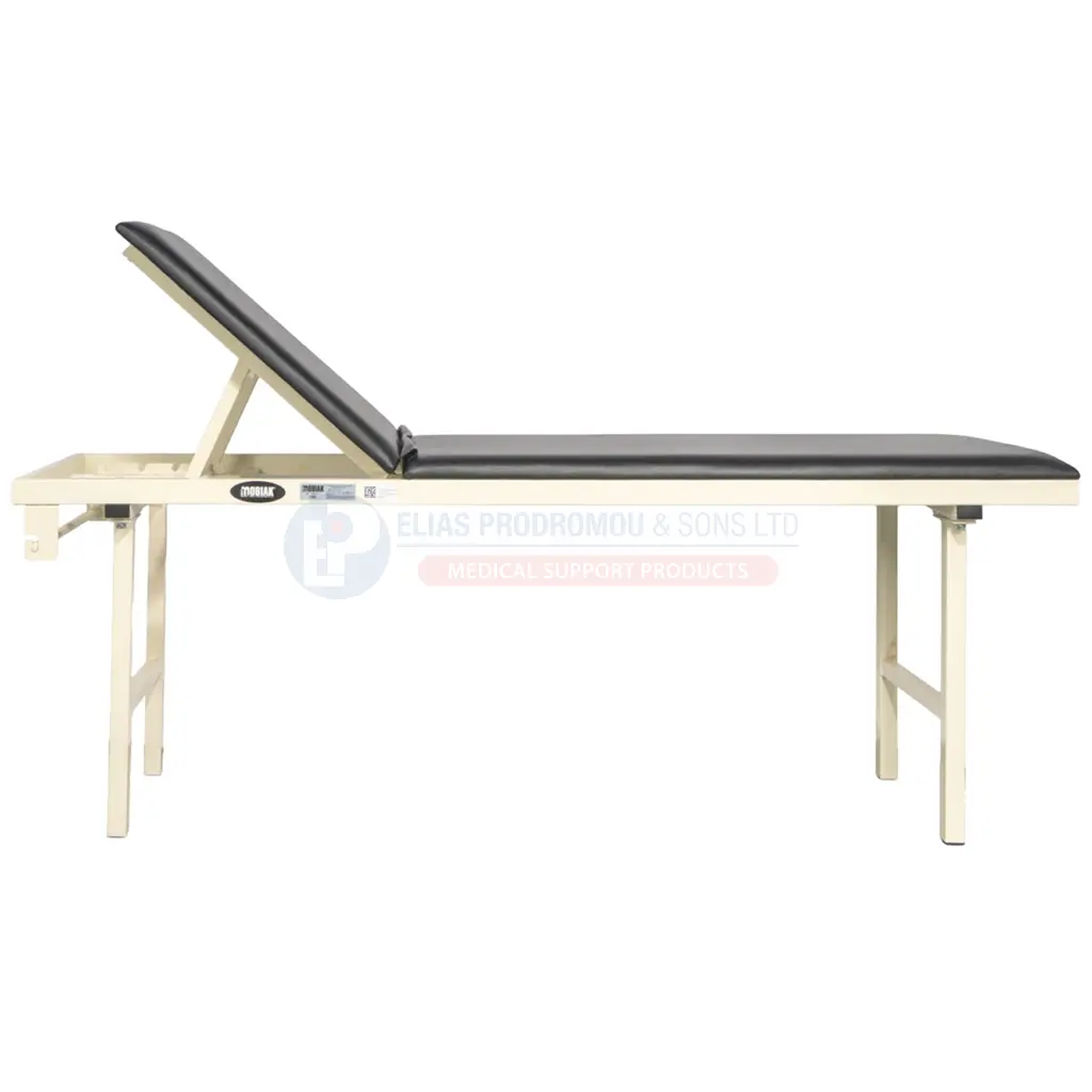 [102235] Reinforced Medical Examination Bed with Paper Roll Holder Metal Frame - 0808878