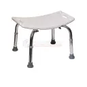 Mobiak Shower Chair Without Backrest Adjustable Bath Stool Aluminum – 0804461-0806505