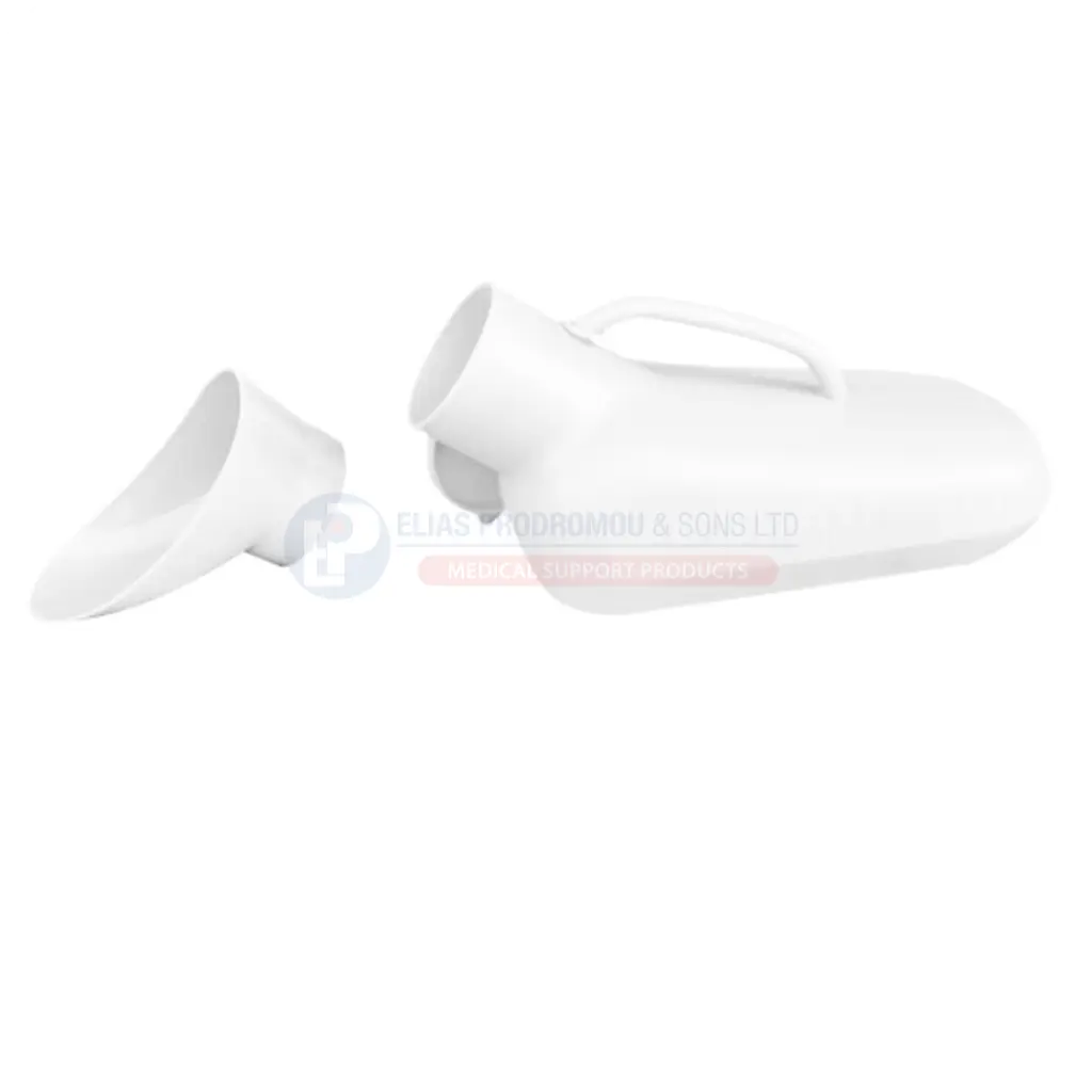 [101840] MOBIAK Unisex Urinary Pot with Lid Bedside Urinal for Patients – 0809349