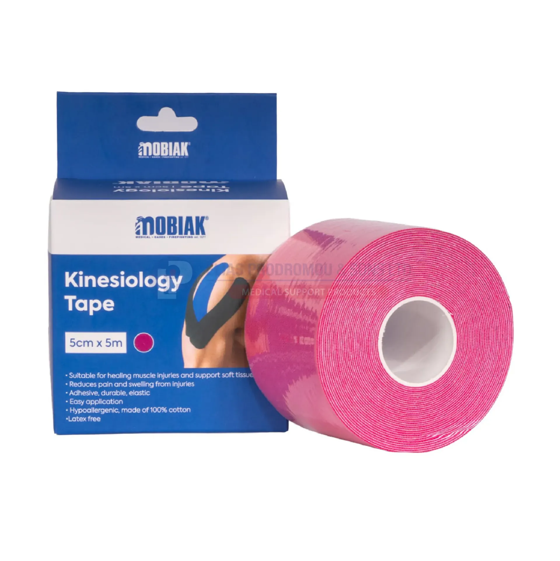 [103032] Kinesiology Tape Pink 5cm x 5m - 0815757