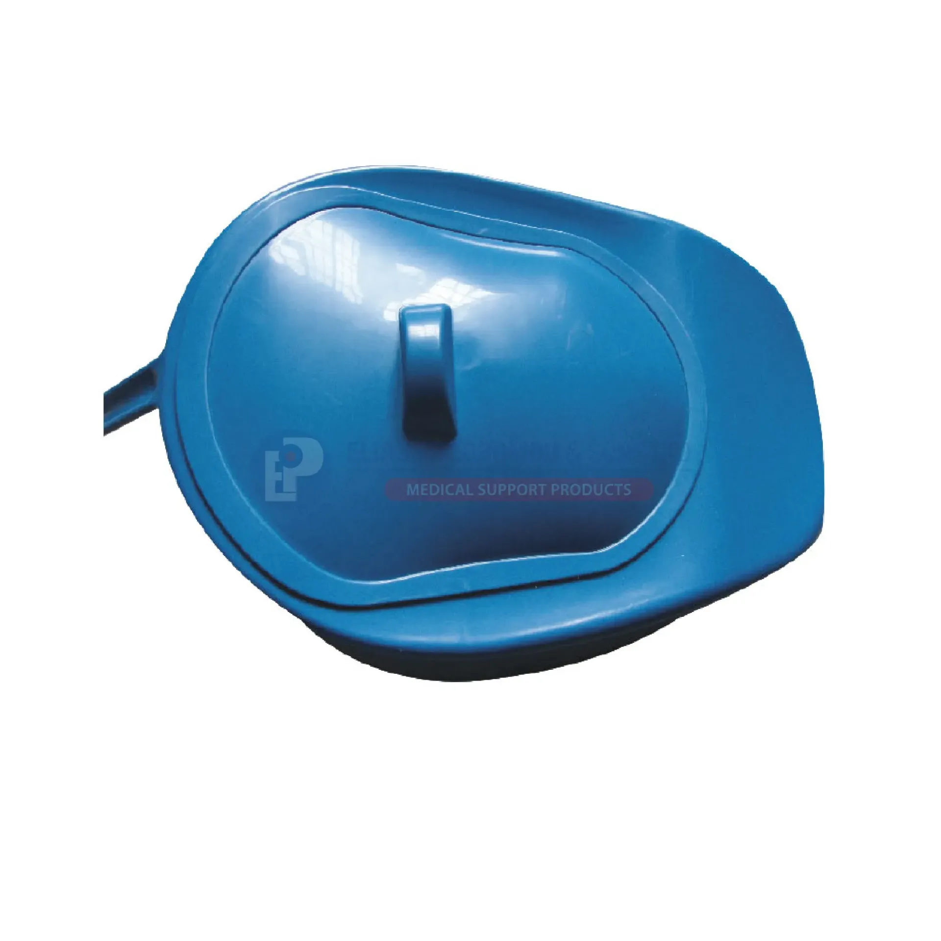 [103323] Bedpan with Lid Plastic Patient Toilet Aid for Bedridden Use – 0809535