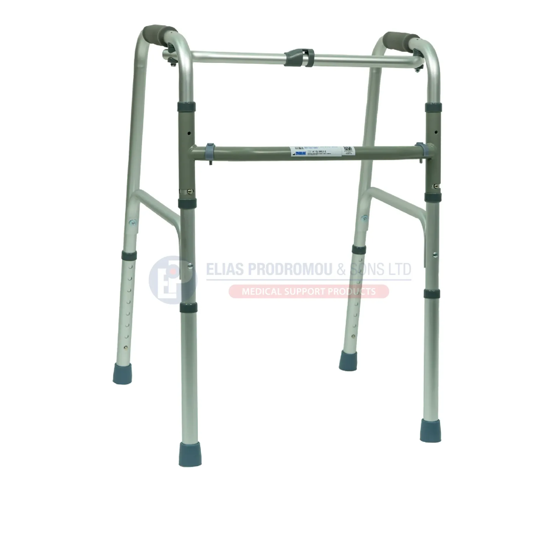 [103342] Foldable Walker with Step-by-Step Motion Adjustable Height - 0809396