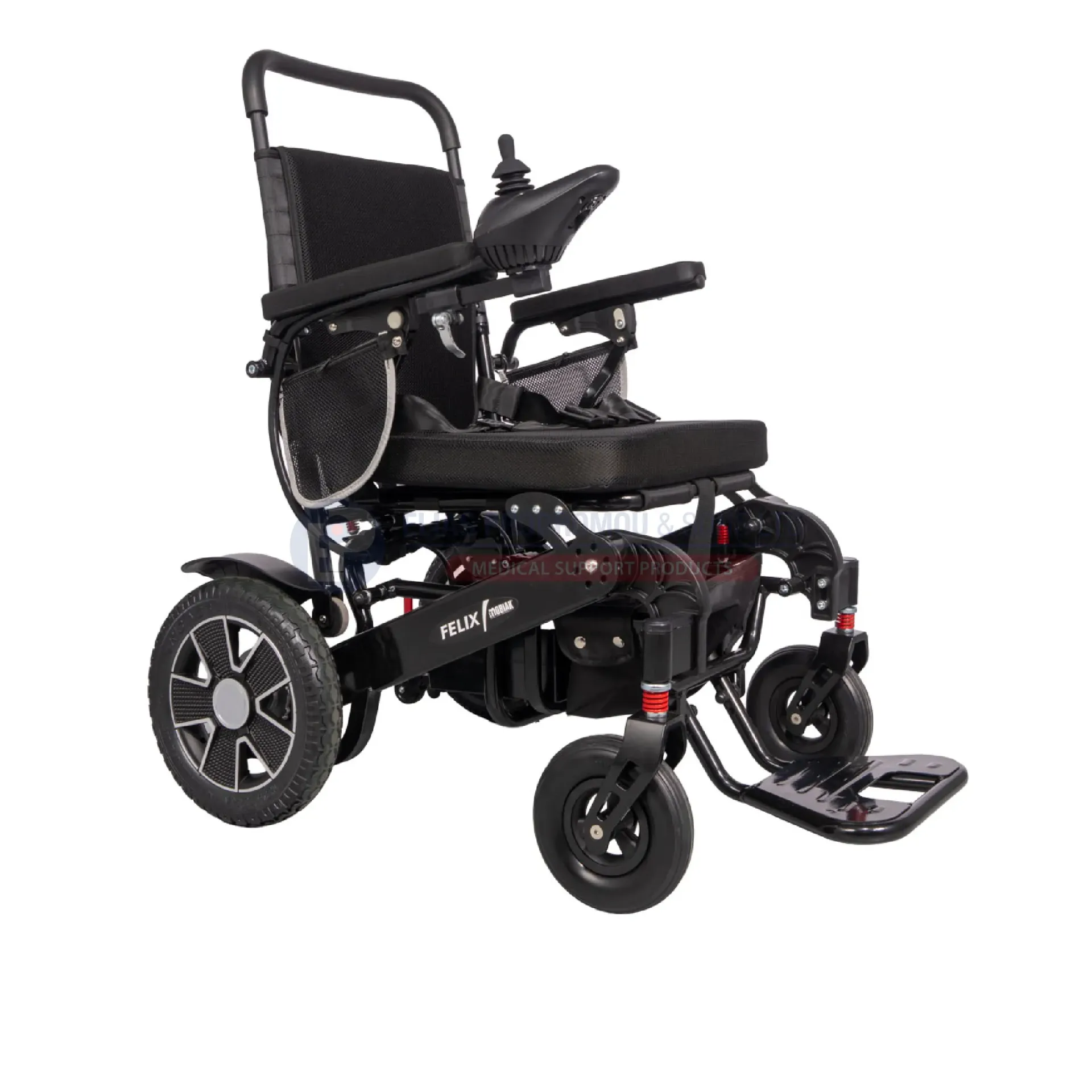 [103364] MOBIAK Felix Electric Wheelchair Aluminium Folding Portable Mobility - 0805762