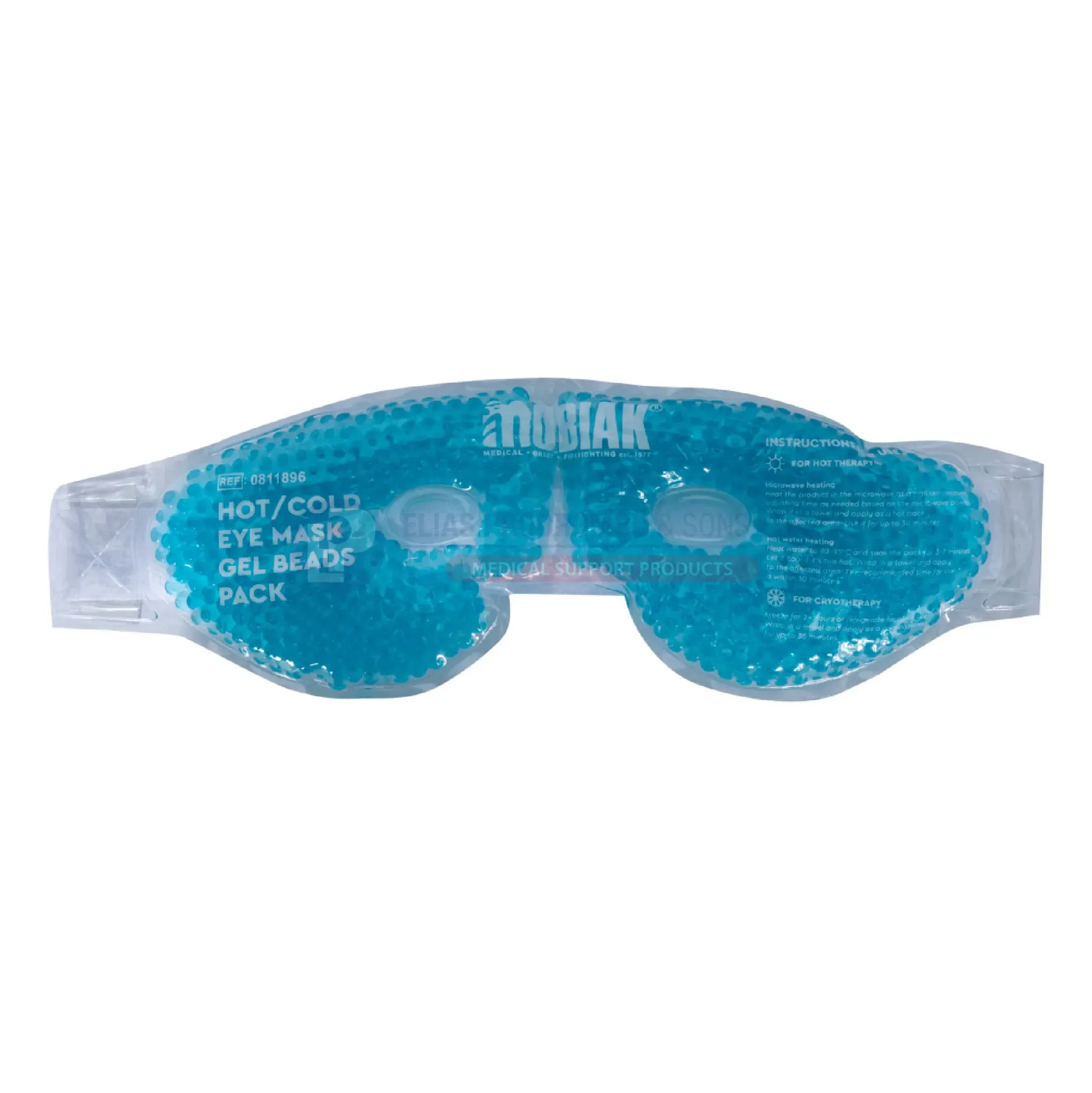 Hot & Cold Eye Gel Bead Therapy Mask - 0811896