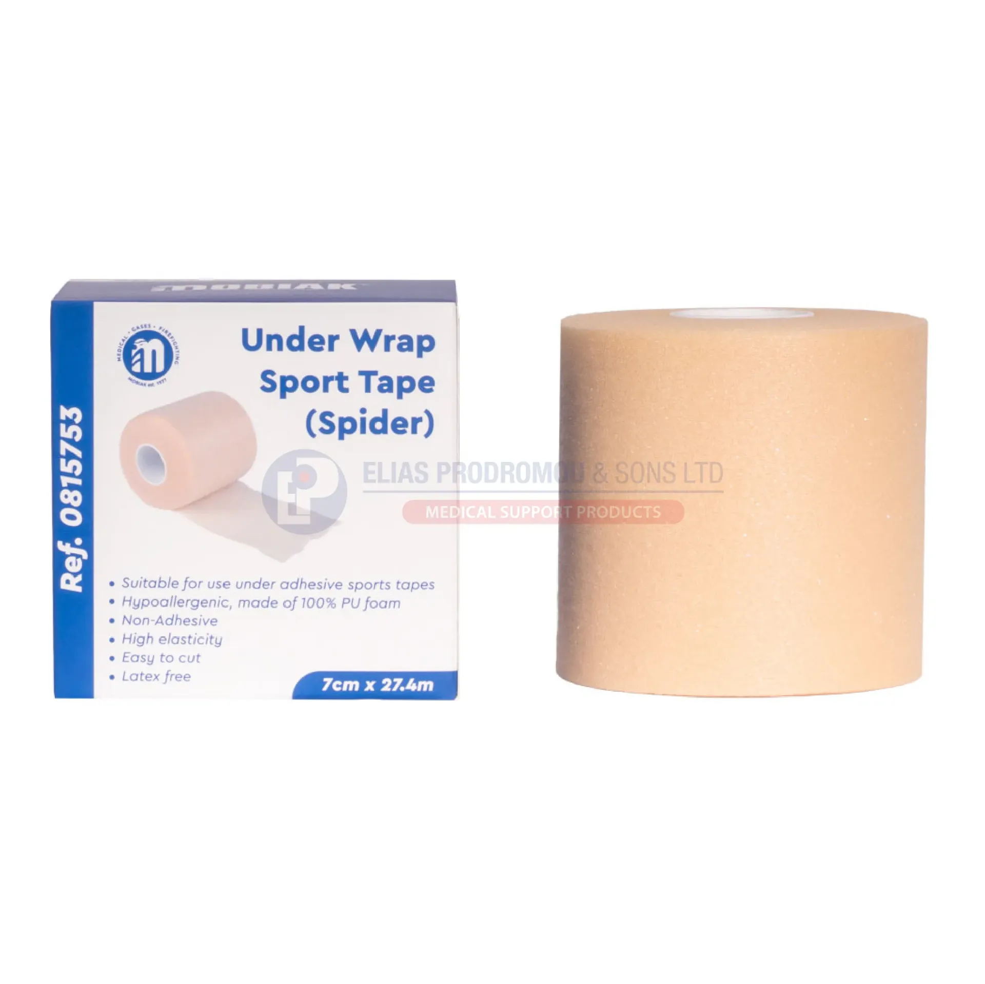 Pre Wrap - Underwrap Sport Tape Foam 7cm x 27.4m - 0815753