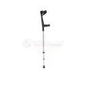 MOBIAK Reinforced Forearm Crutch Fixed Handle Aluminium Heavy Duty 92–117cm - 0808467