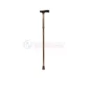 MOBIAK Foldable Aluminium Walking Cane Bronze Adjustable  73–93cm - 0806520