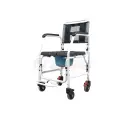 MOBIAK Asper Commode Chair Aluminum 136Kg - 0805454