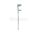 MOBIAK Forearm Crutch Closed Type Adjustable Handle Aluminium 93–125cm - 0806104